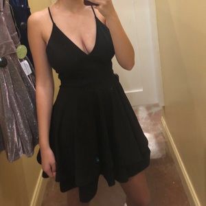 Black formal dress